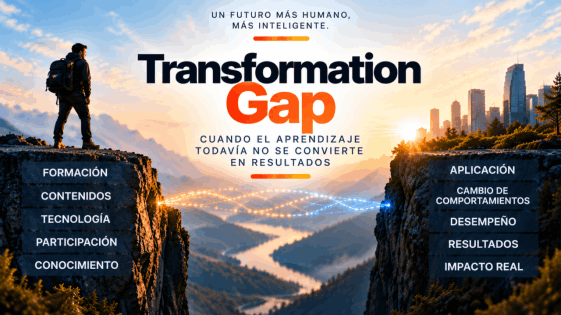 Tu organización puede estar aprendiendo mucho y transformándose poco