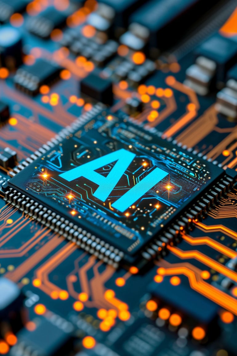Imagen ilustrativa sobre el concepto de Inteligencia Artificial